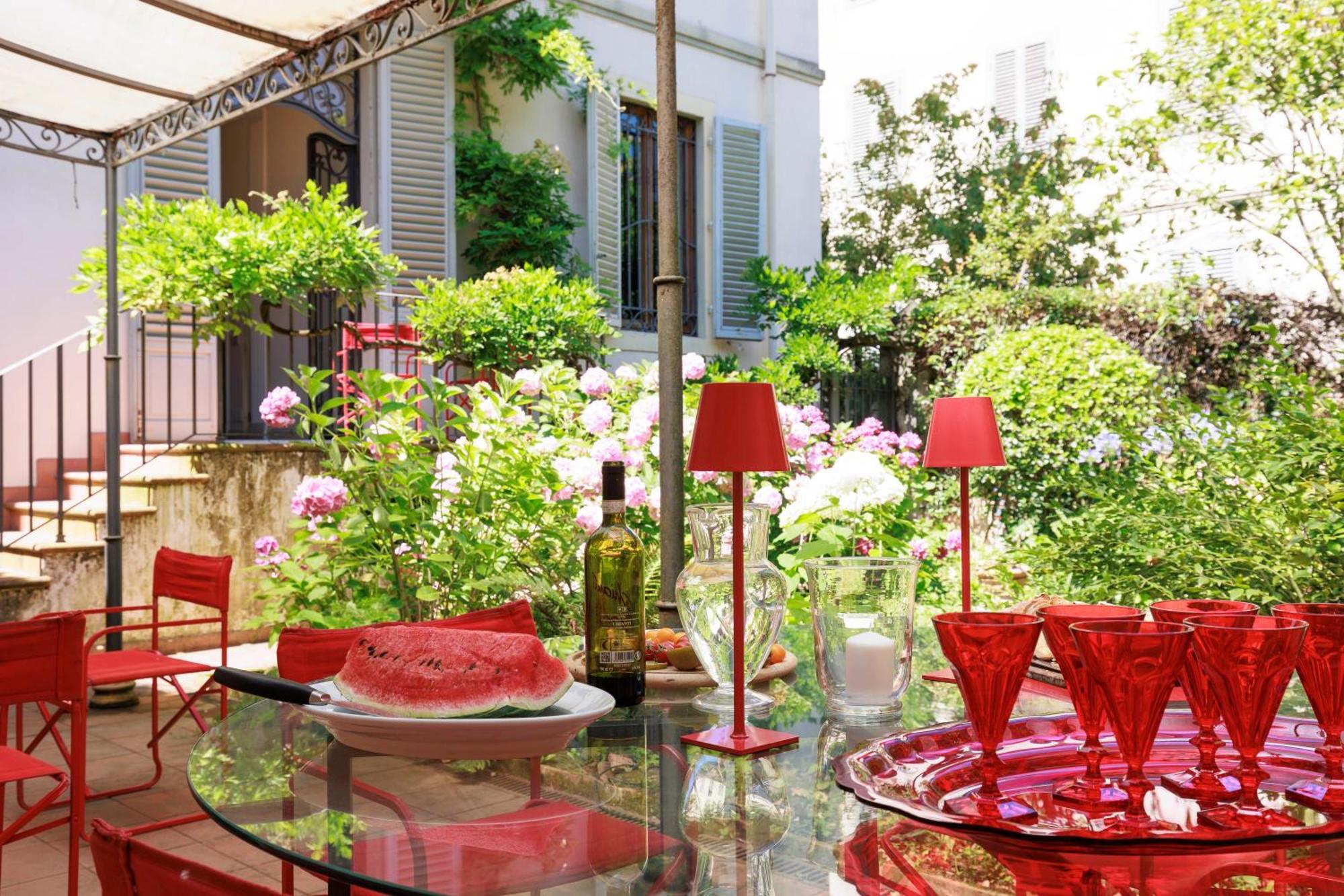 Florence Huge Apartment With Private Garden Ngoại thất bức ảnh
