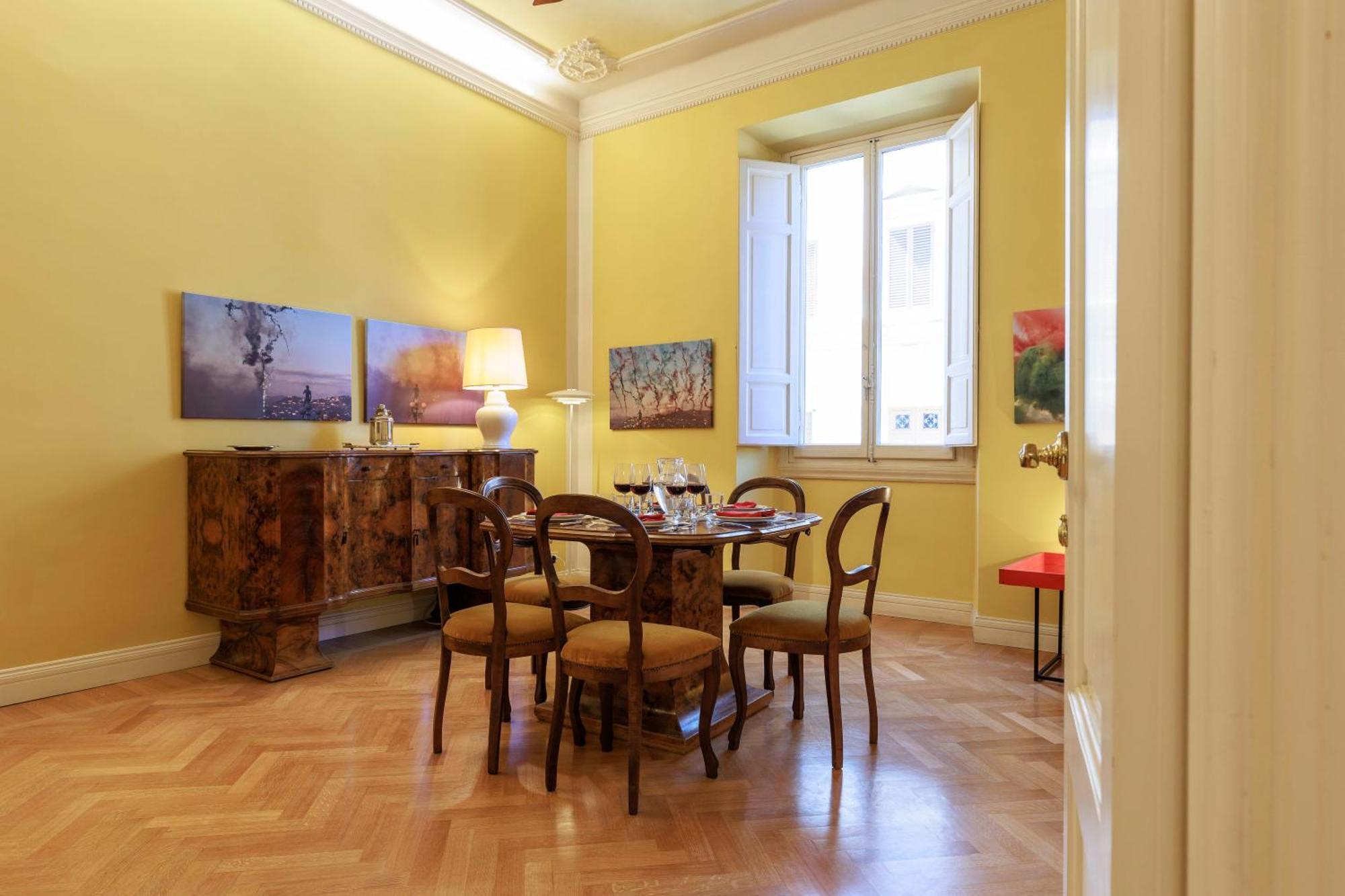 Florence Huge Apartment With Private Garden Ngoại thất bức ảnh