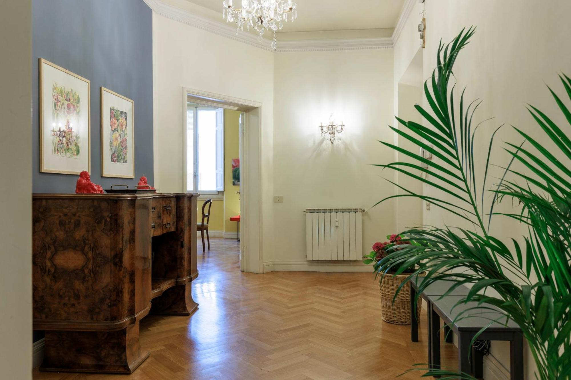 Florence Huge Apartment With Private Garden Ngoại thất bức ảnh