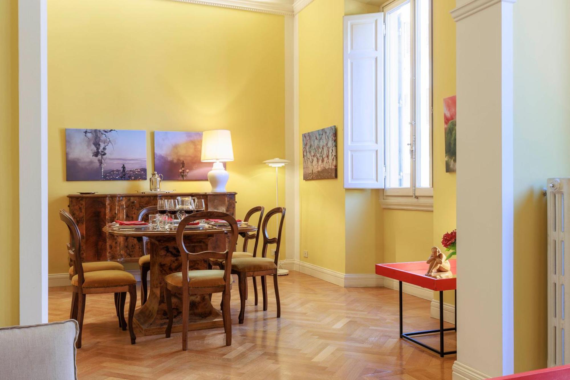 Florence Huge Apartment With Private Garden Ngoại thất bức ảnh