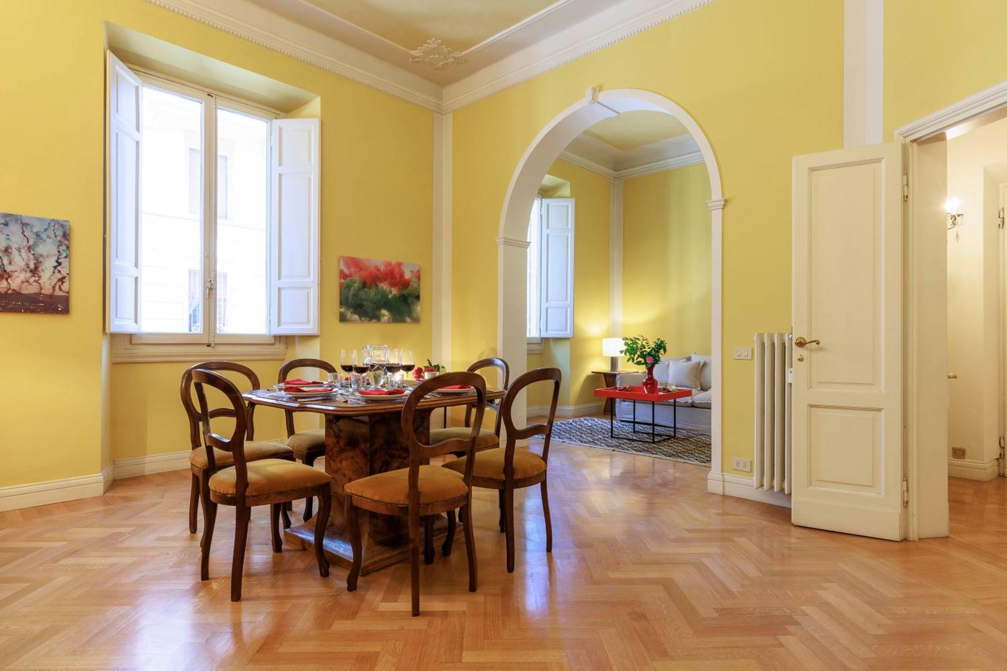 Florence Huge Apartment With Private Garden Ngoại thất bức ảnh